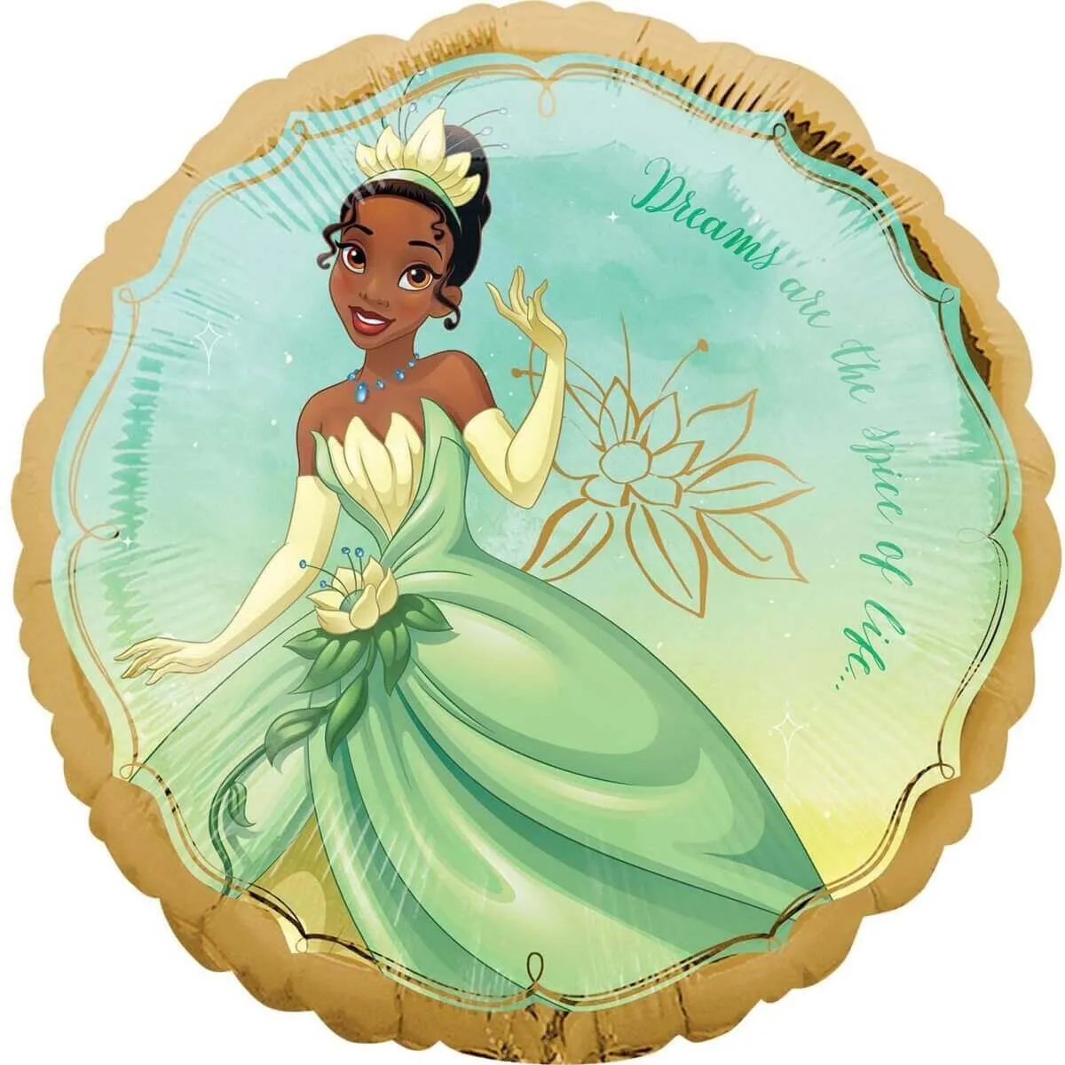 18" Tiana Once Upon Time Mylar Balloon #77