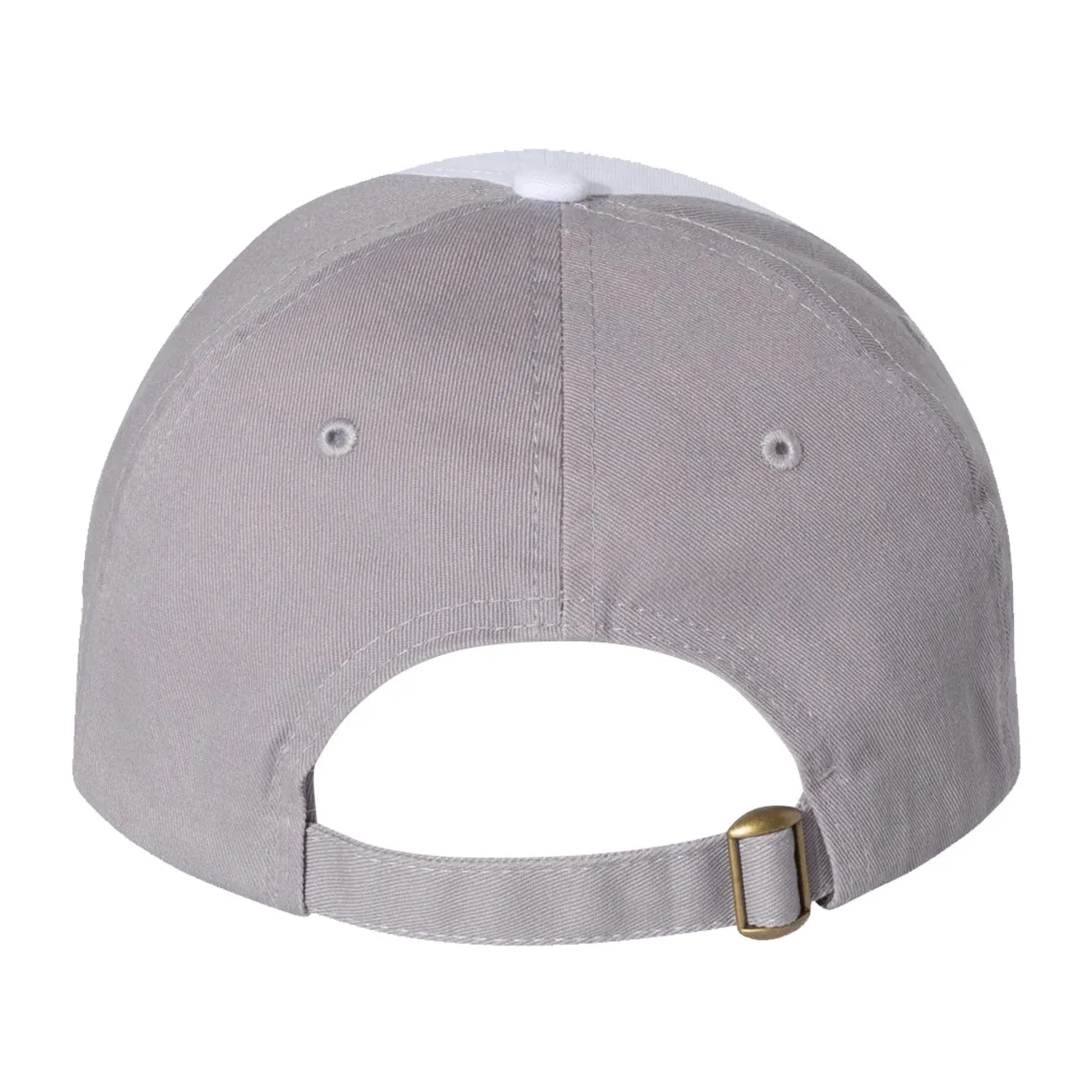 Adult Bio-Washed Cotton Unstructured Dad Hat w/ Adjustable Strapback