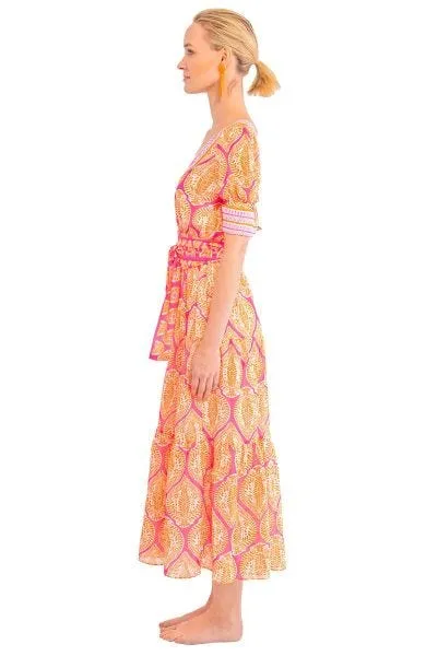 Aix Chiffon Maxi Dress