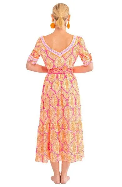 Aix Chiffon Maxi Dress