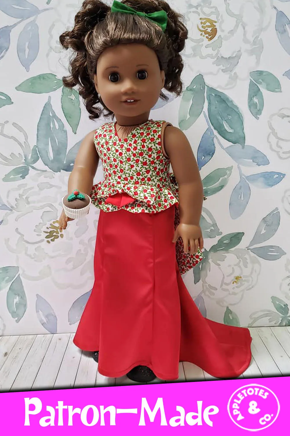 Alma Gown 18 Inch Doll Sewing Pattern