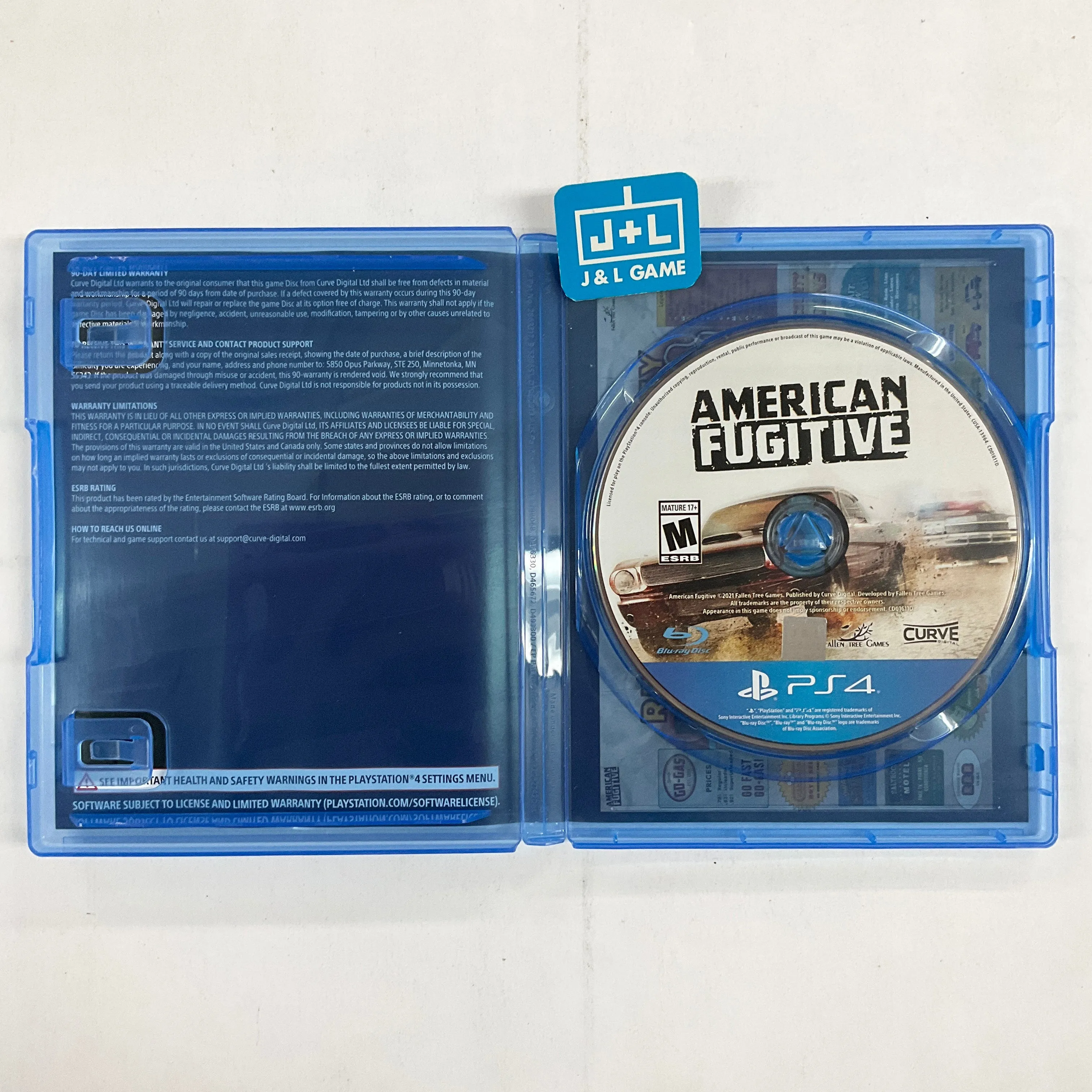 American Fugitive - (PS4) PlayStation 4 [Pre-Owned]