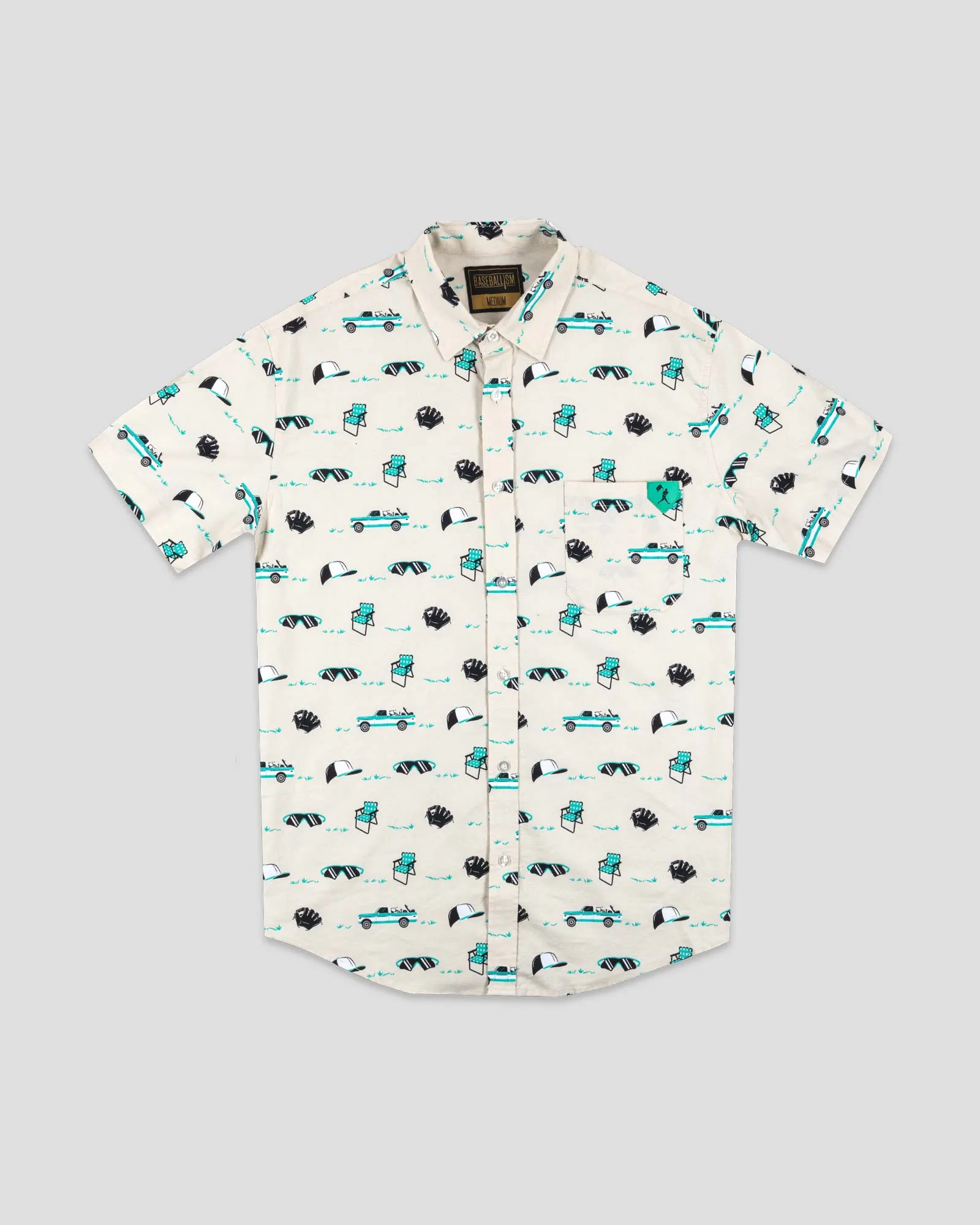 Baseball Dad Essentials - Oxford Button Down