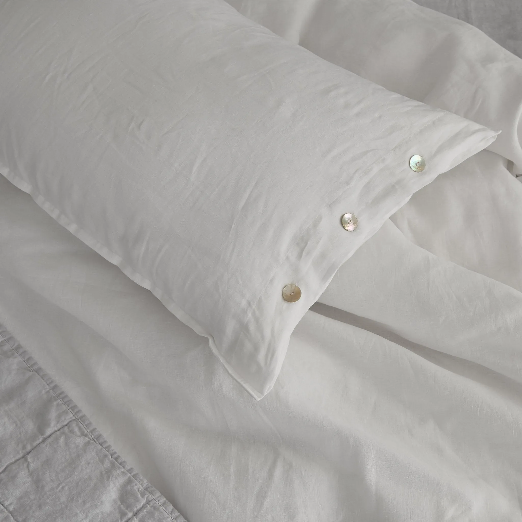 Bellvis Linen Bed Linen [White]