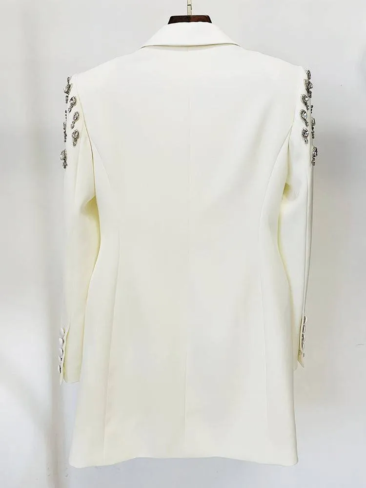 Bettina Beaded Long Blazer Dress