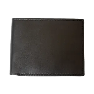 BOL Men's Trifold RFID Leather Wallet With Flip Up