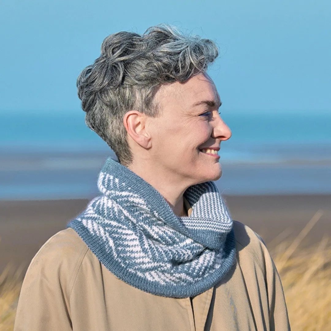 Coastal Marine Cowl Pattern