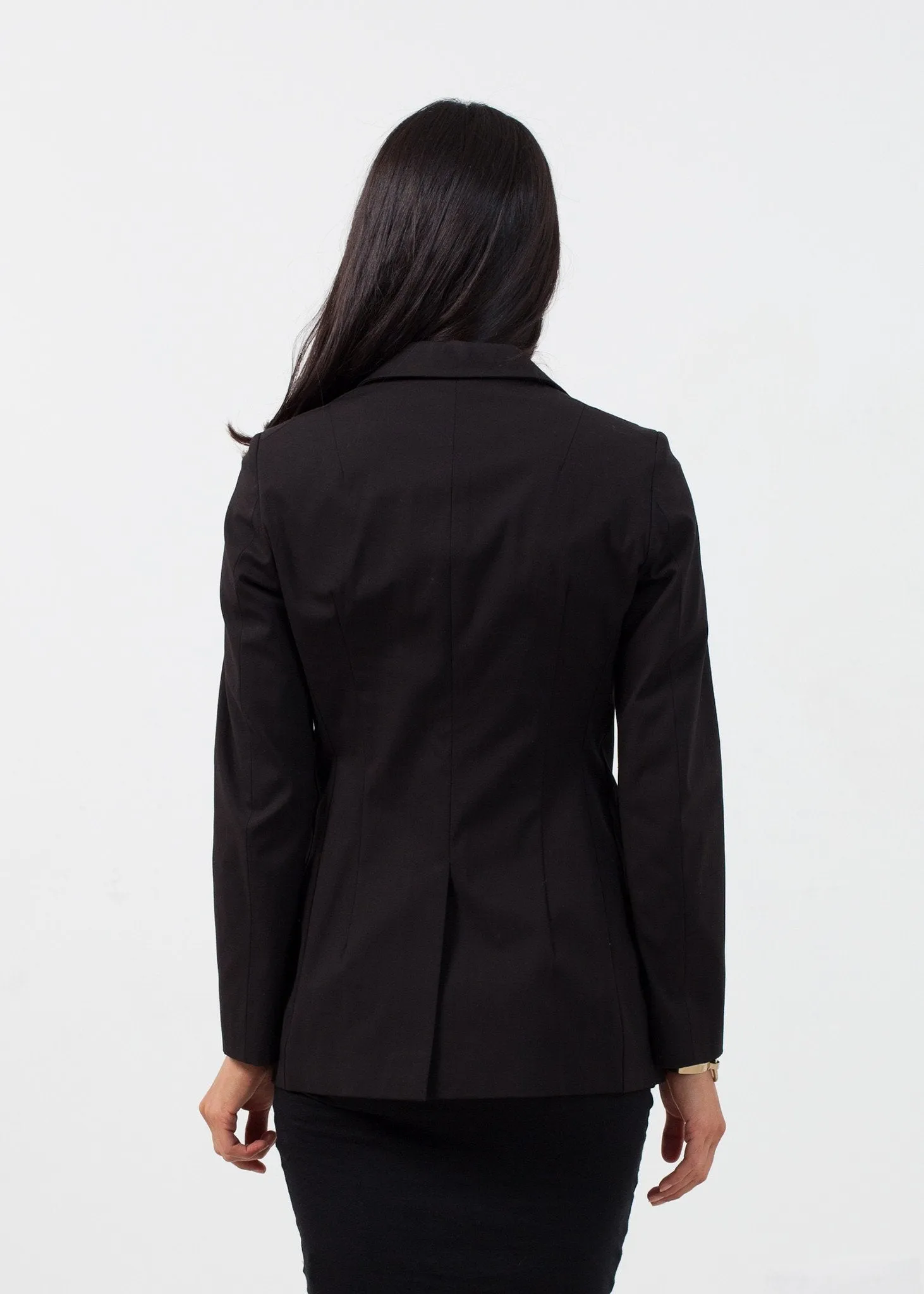 Double Pocket Blazer in Black