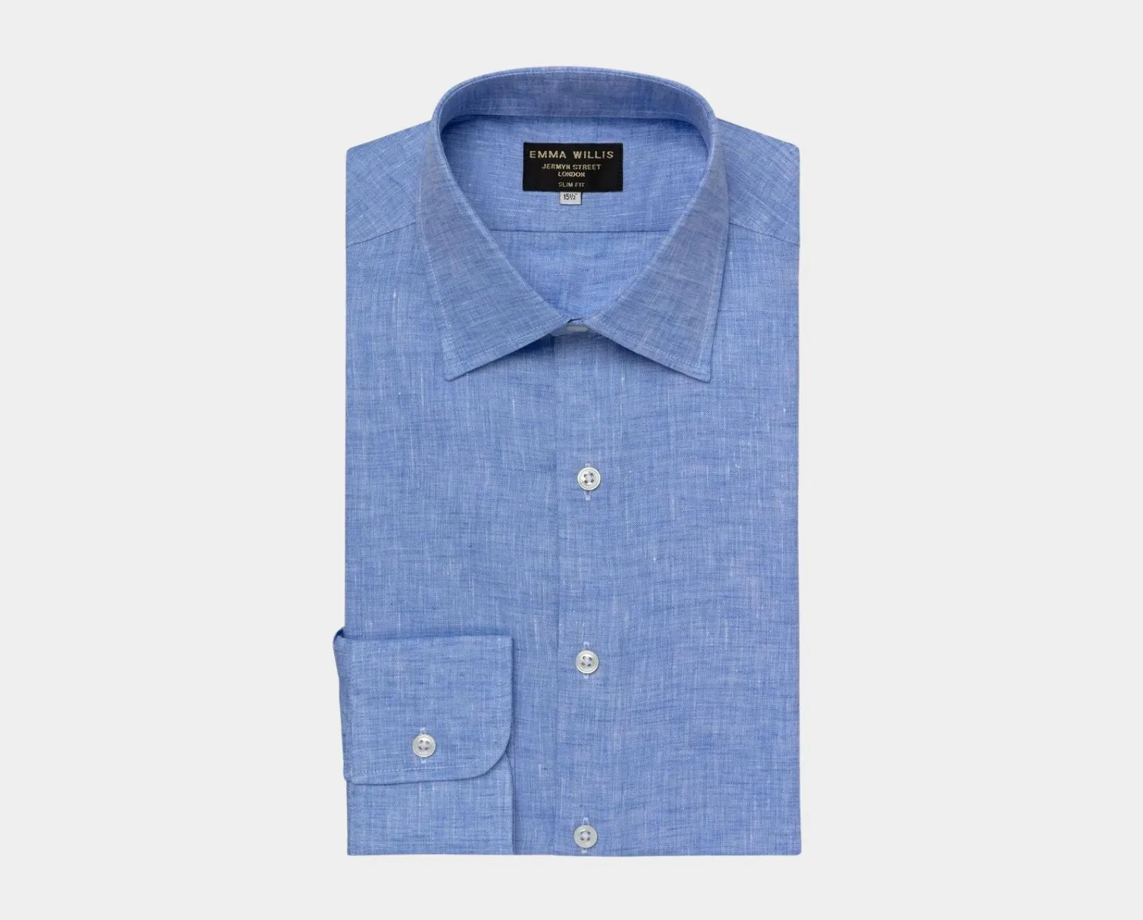 Dream Blue Linen Shirt