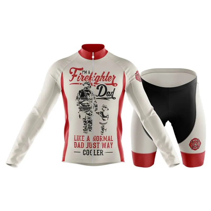 FireFighter Dad (White) Club Cycling Kit