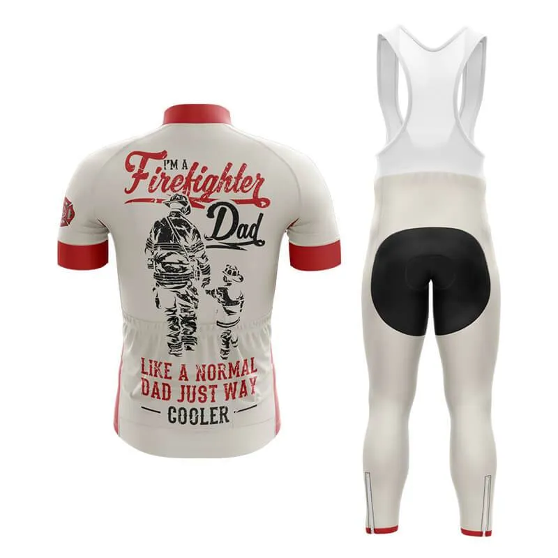 FireFighter Dad (White) Club Cycling Kit