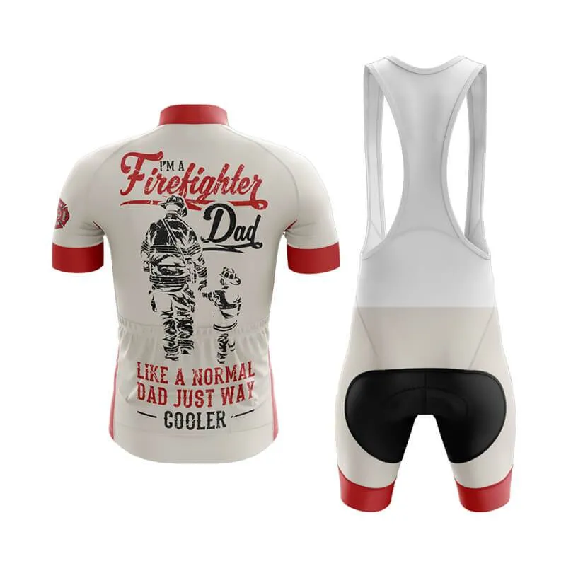 FireFighter Dad (White) Club Cycling Kit