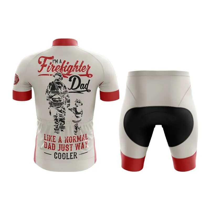 FireFighter Dad (White) Club Cycling Kit