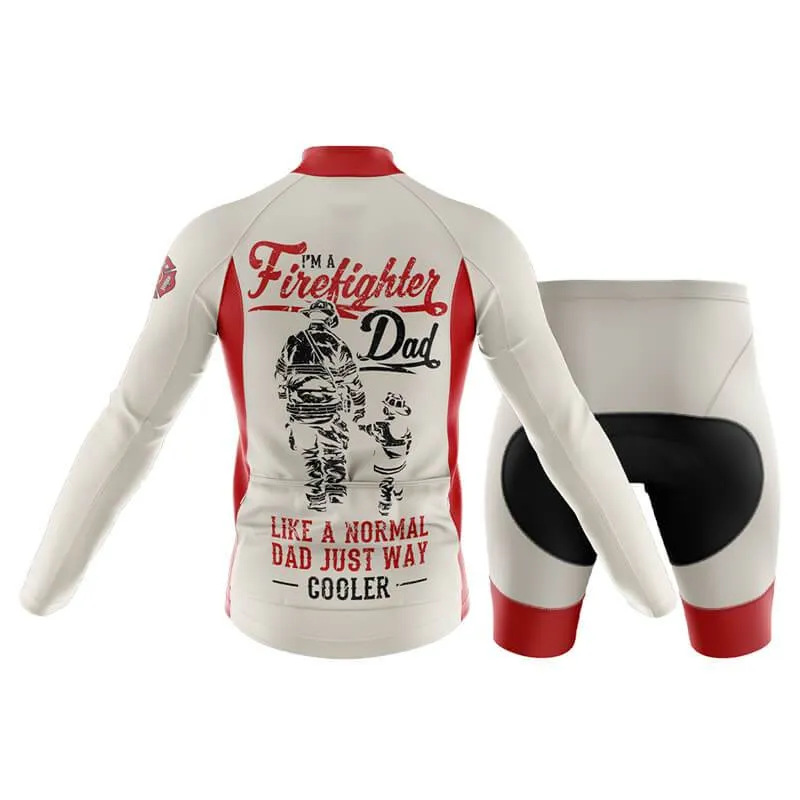 FireFighter Dad (White) Club Cycling Kit