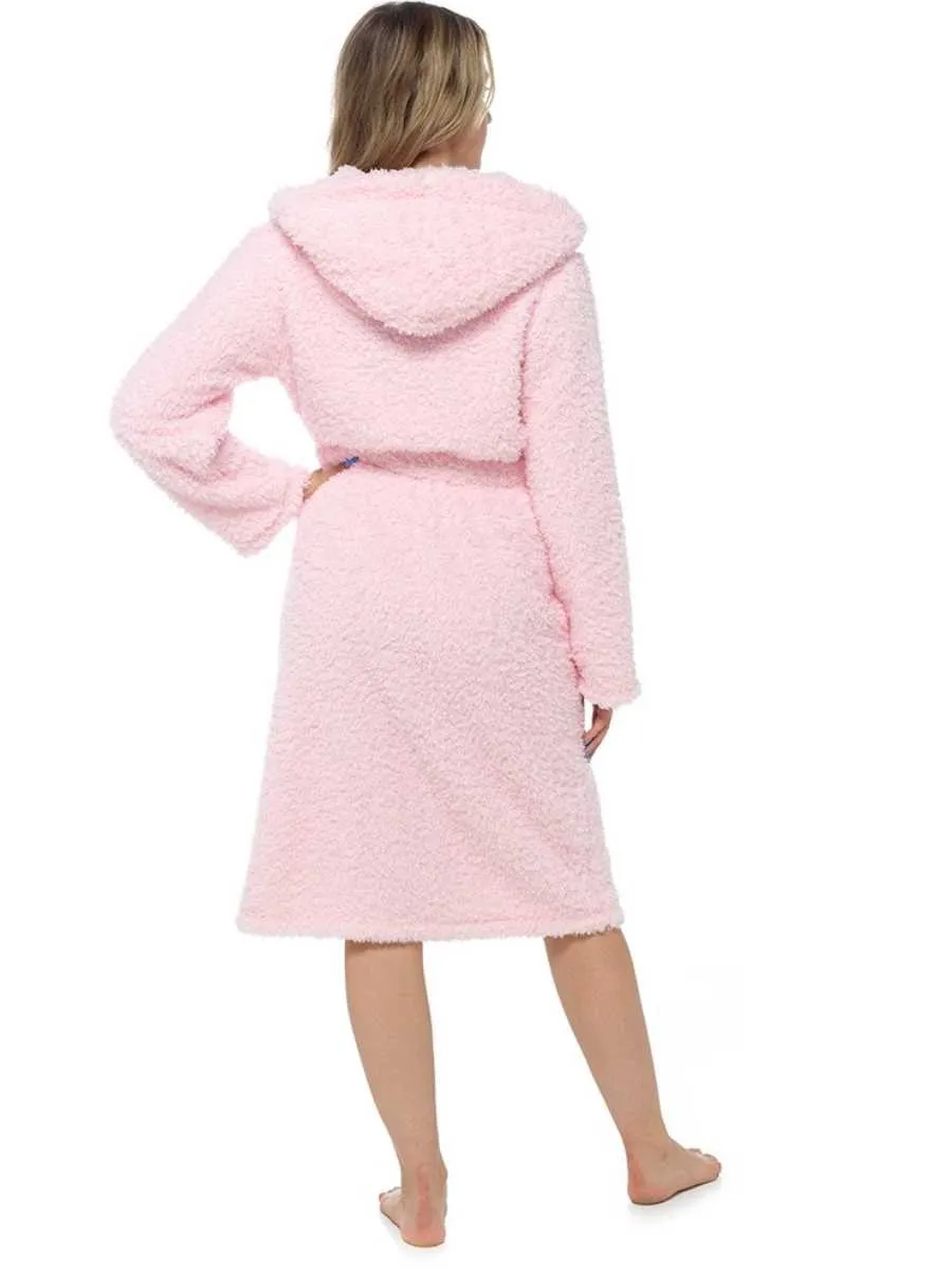 Fleece Hooded Robe