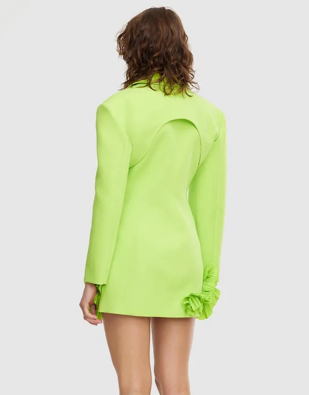 Hampstead Blazer Dress - French Lime