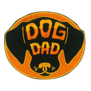 Hot Leathers Dog Dad Embroidered Patch PPW1224