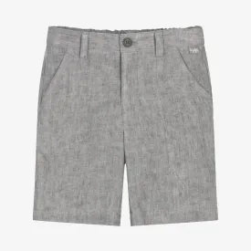 ILG Grey Linen Shorts