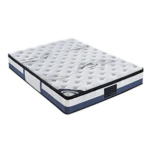 King Single Mattress, 28cm Latex Pillow Top, Pocket Spring, Medium Firm