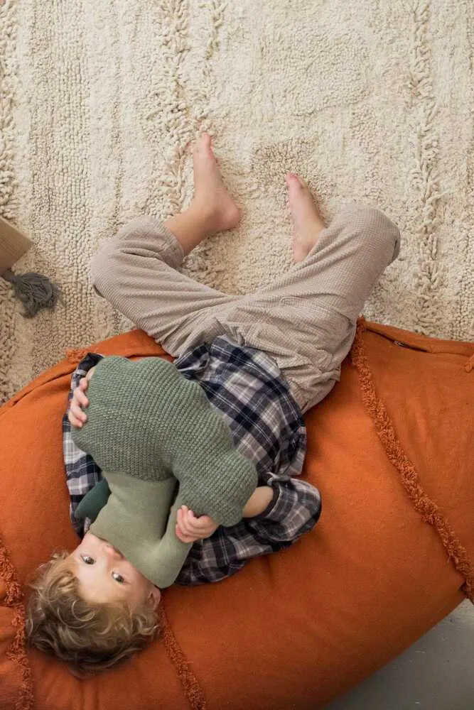 KNITTED CUSHION BRUCY THE BROCCOLI