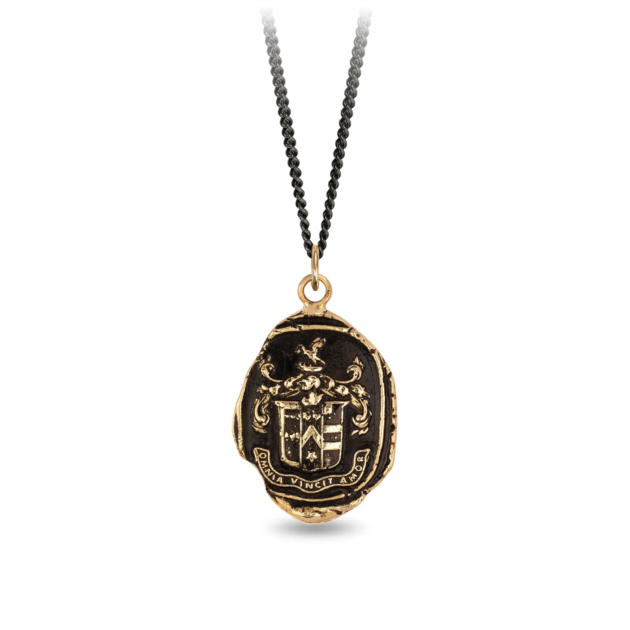 Love Conquers All 14K Gold Signature Talisman