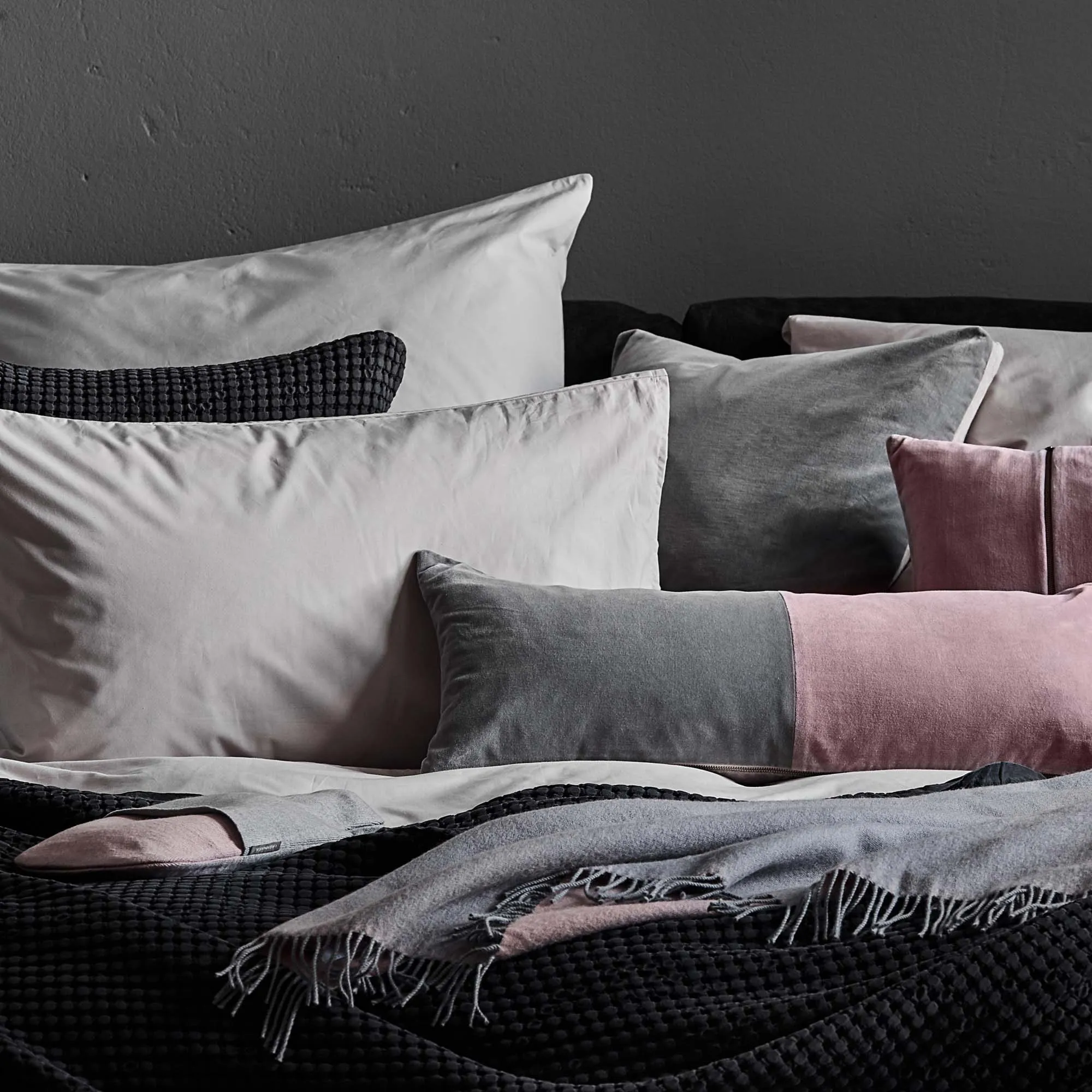 Manteigas Pillowcase [Silver grey]