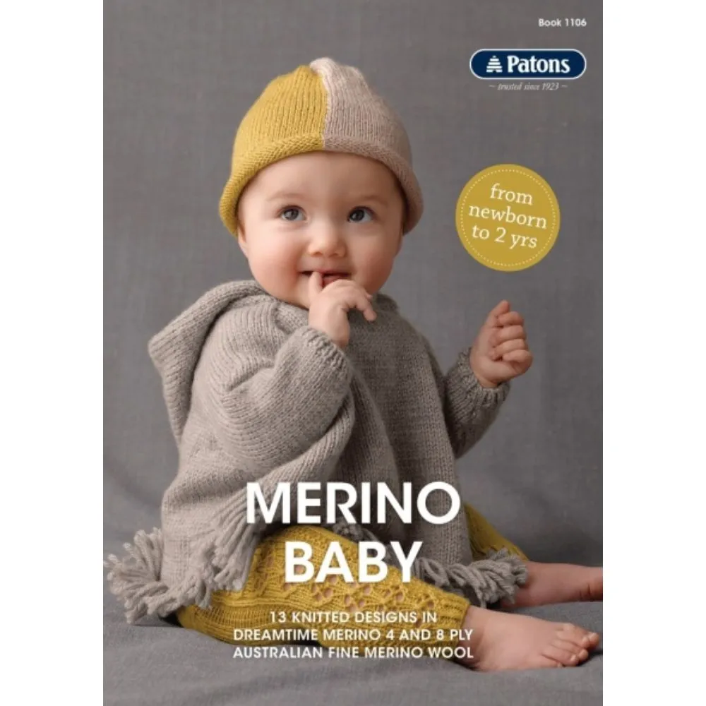 Merino Baby Pattern Book (1106)