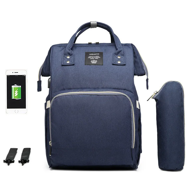 Multifunctional Large Capacity Diaper Bag