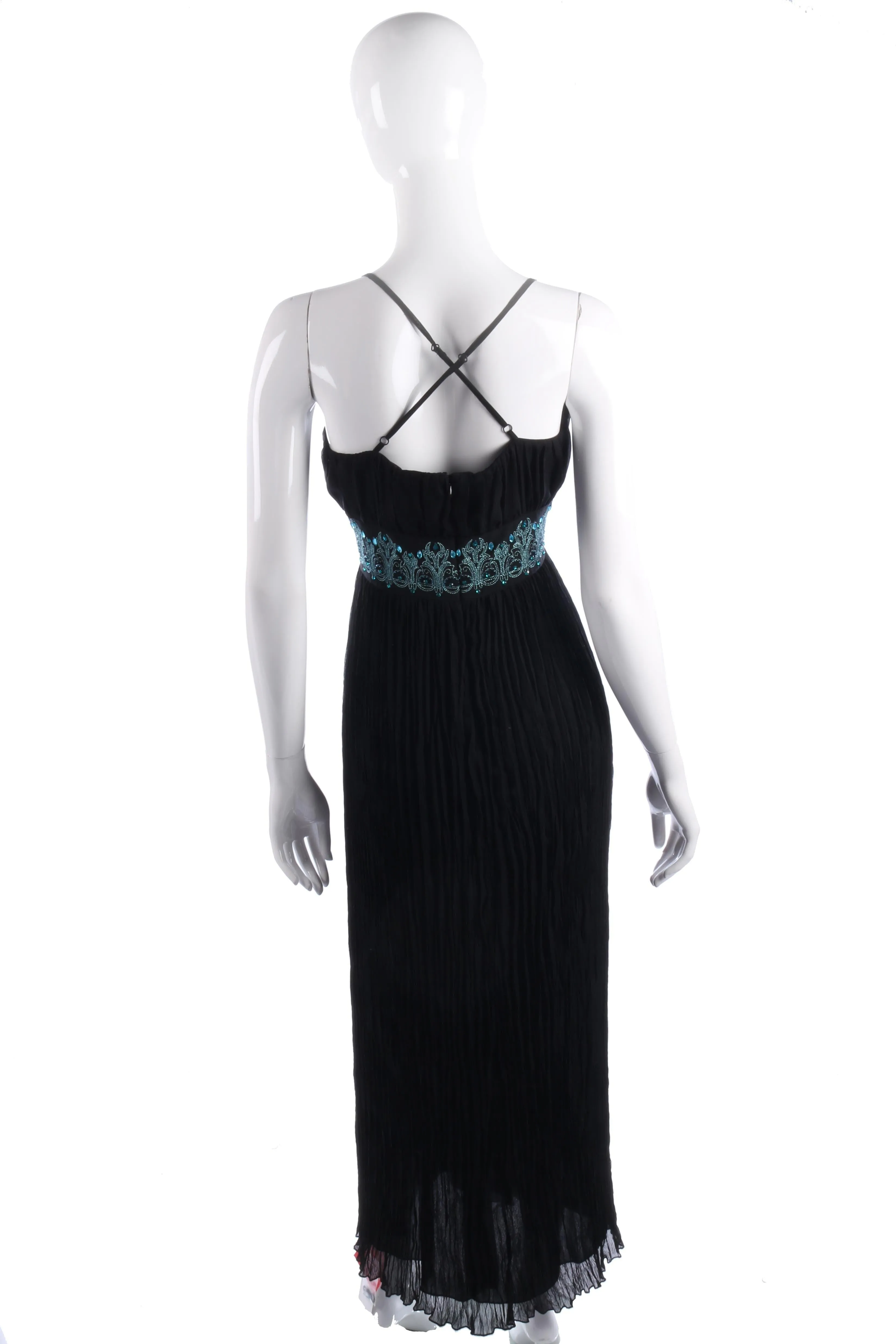 Nicholas Millington lovely black ball gown size M/L