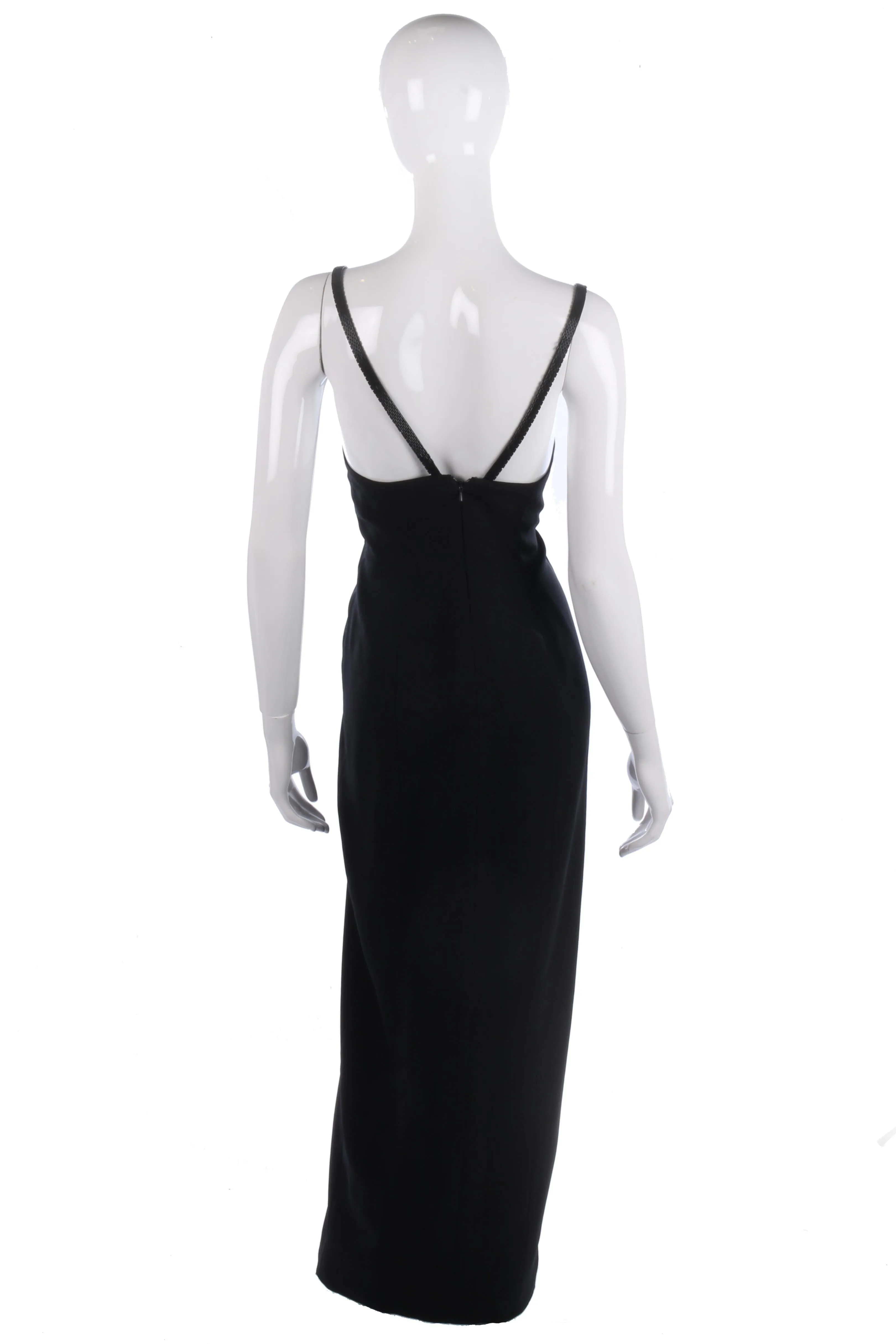 Niteline Della Roufogali designer black dress