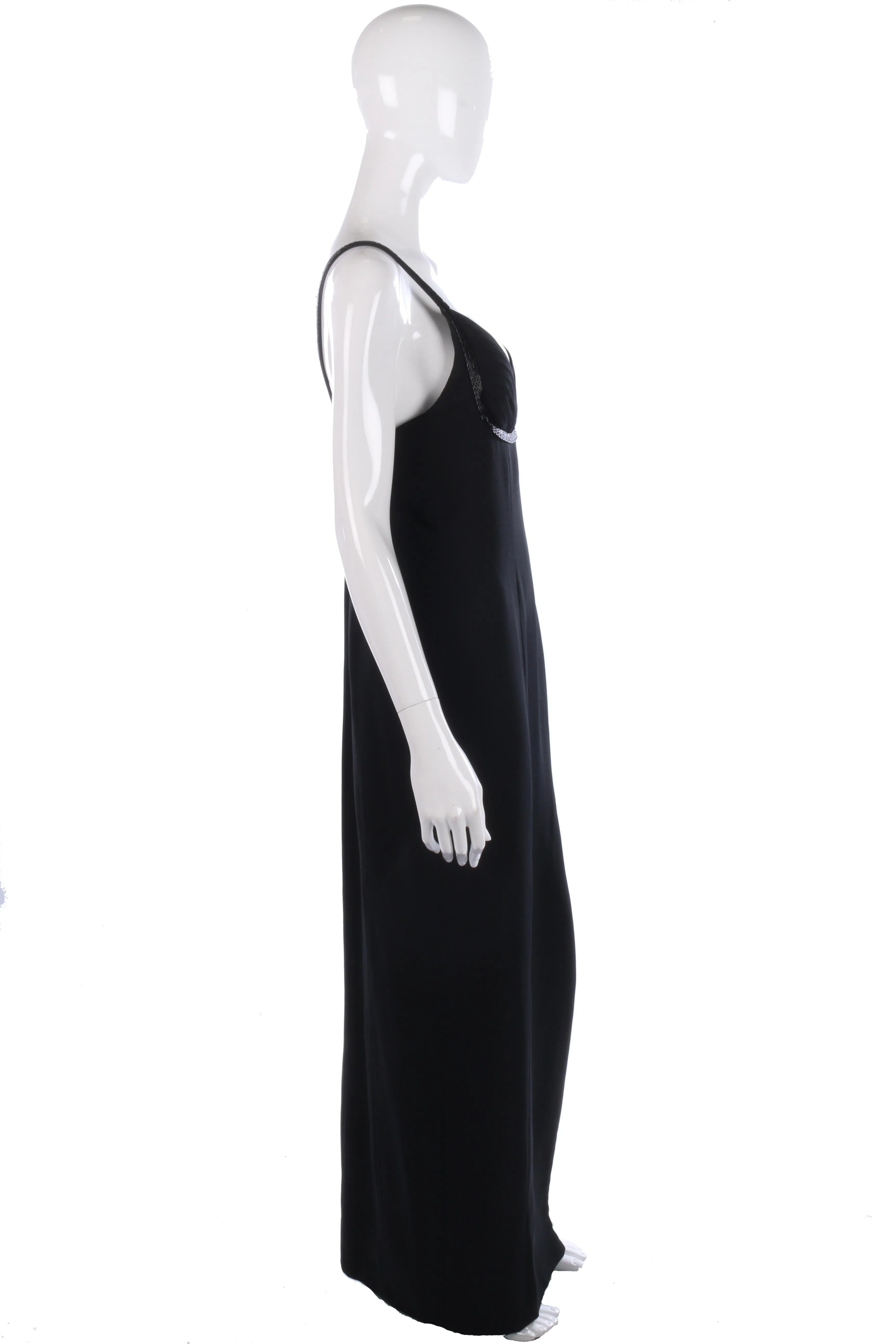 Niteline Della Roufogali designer black dress