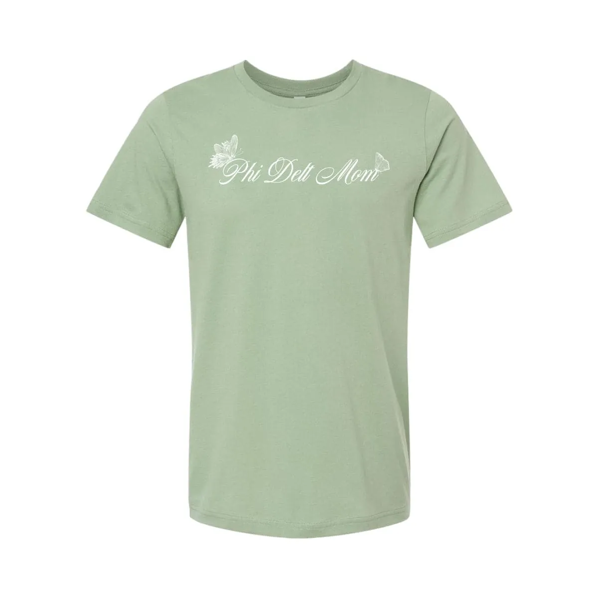 Phi Delt Sage Green Mom Tee