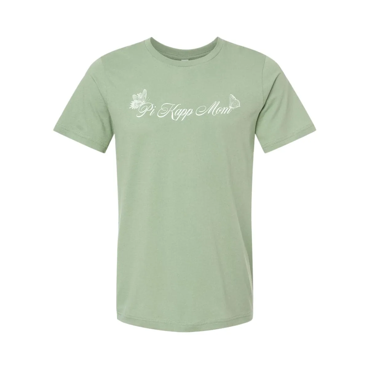 Pi Kapp Sage Green Mom Tee