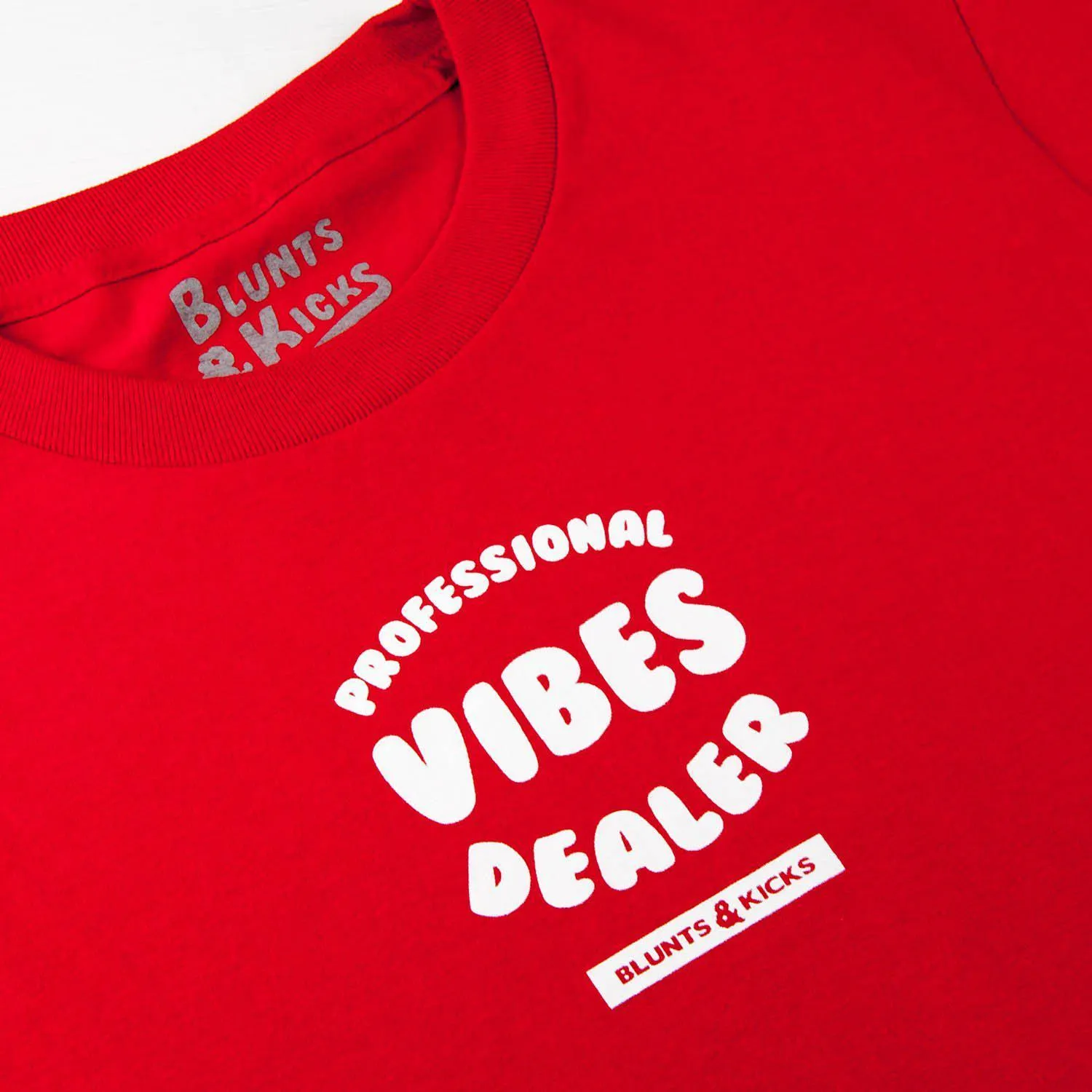 "Professional Vibes Dealer" T-Shirt - Red