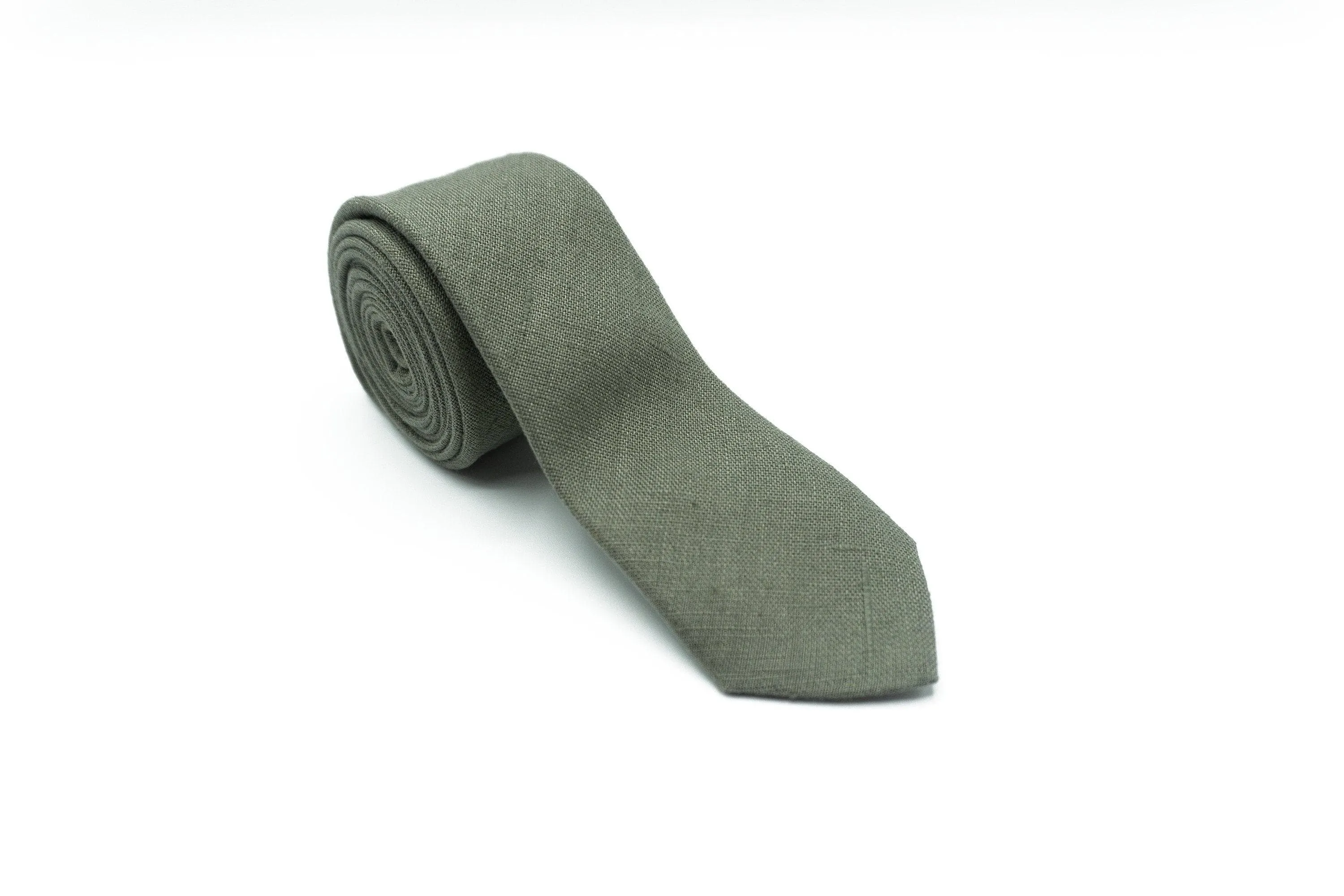 Sage Green Wedding Accessories - Matching Braces & Bowties for Groom and Groomsmen