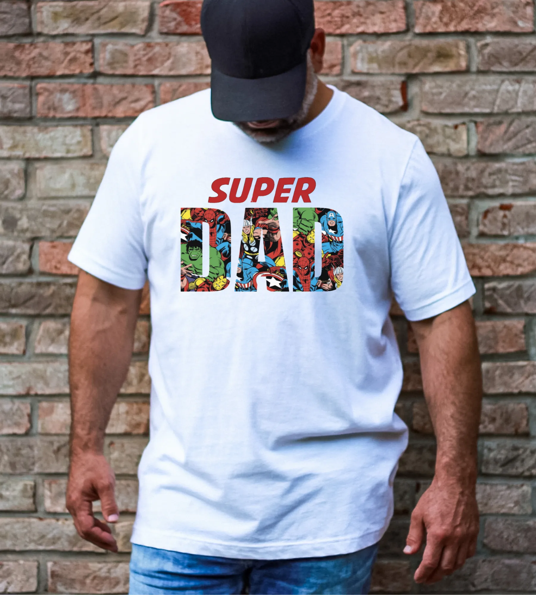 Super Dad Shirt for Men, Superhero Dad Shirt, Father's Day Shirt, Gift for Dad, Father's Day Gift