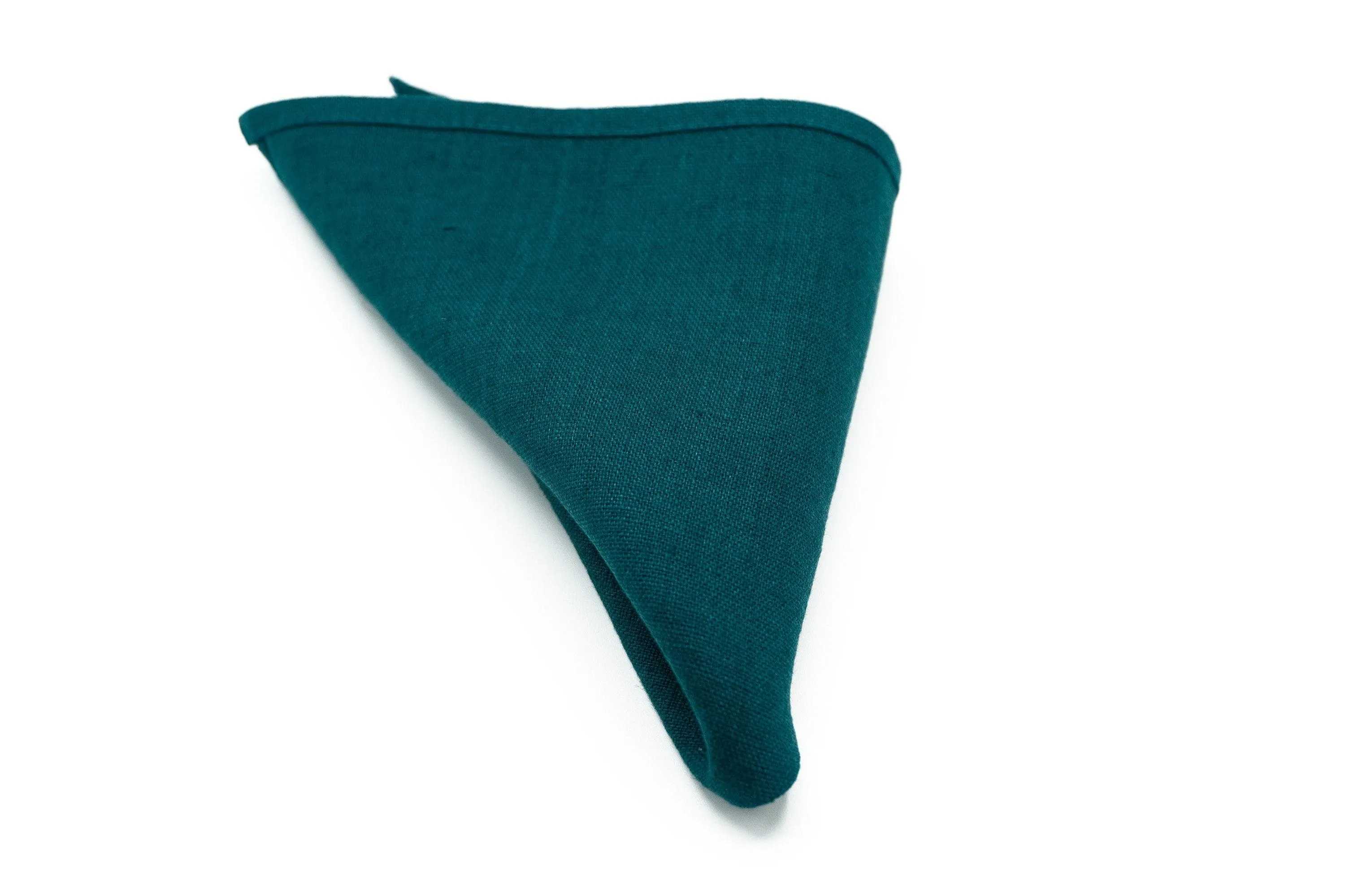 Teal Green Formal Necktie & Pocket Square Set | Wedding Ready Accessory