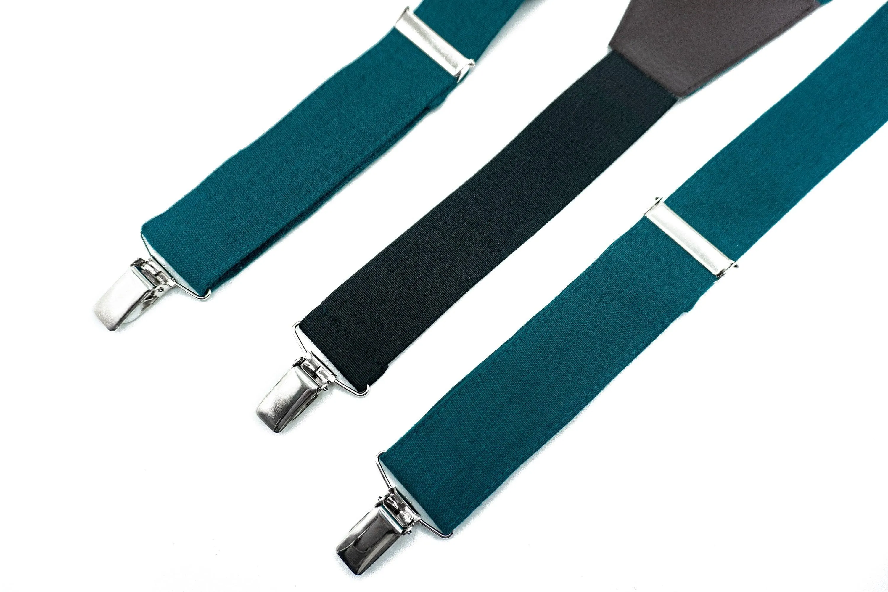 Teal Green Formal Necktie & Pocket Square Set | Wedding Ready Accessory