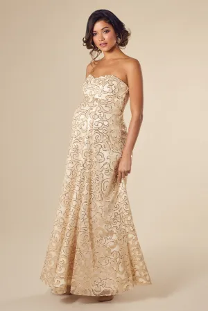 Tiffany Rose Olivia Maternity Sequins Gown