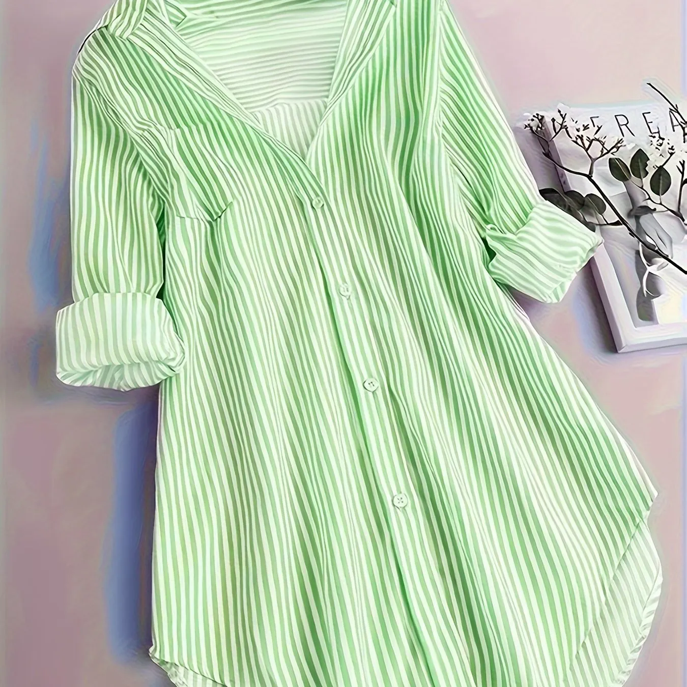 🌸Women's Striped Pattern Blouse🧥👦👧