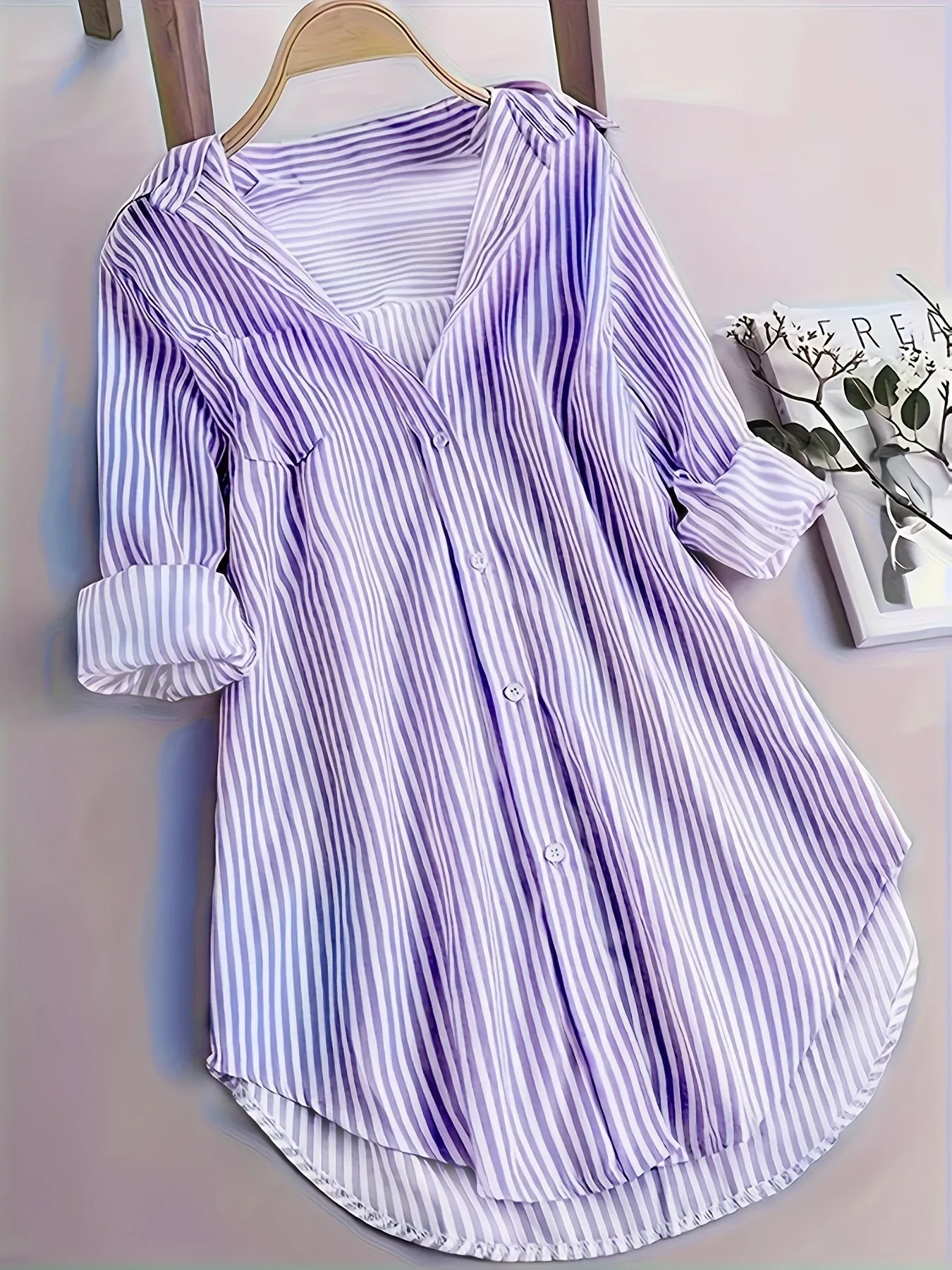 🌸Women's Striped Pattern Blouse🧥👦👧