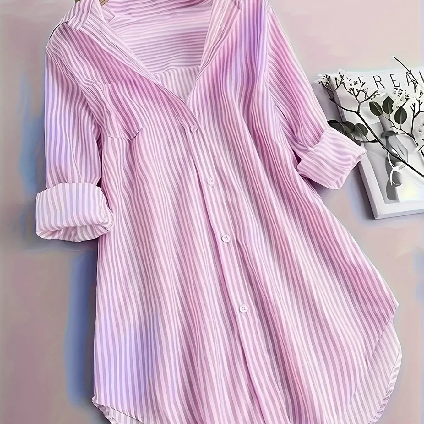 🌸Women's Striped Pattern Blouse🧥👦👧