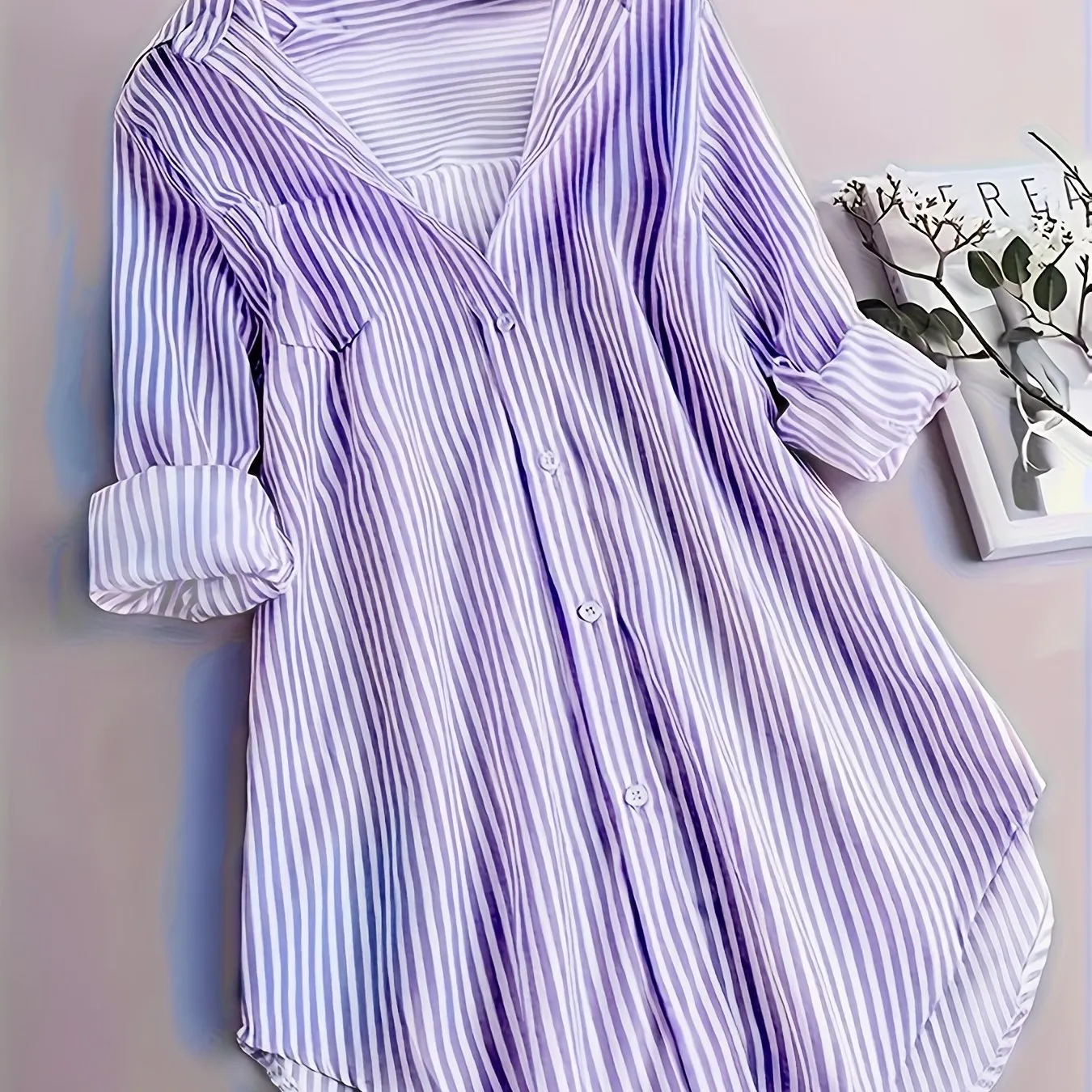 🌸Women's Striped Pattern Blouse🧥👦👧