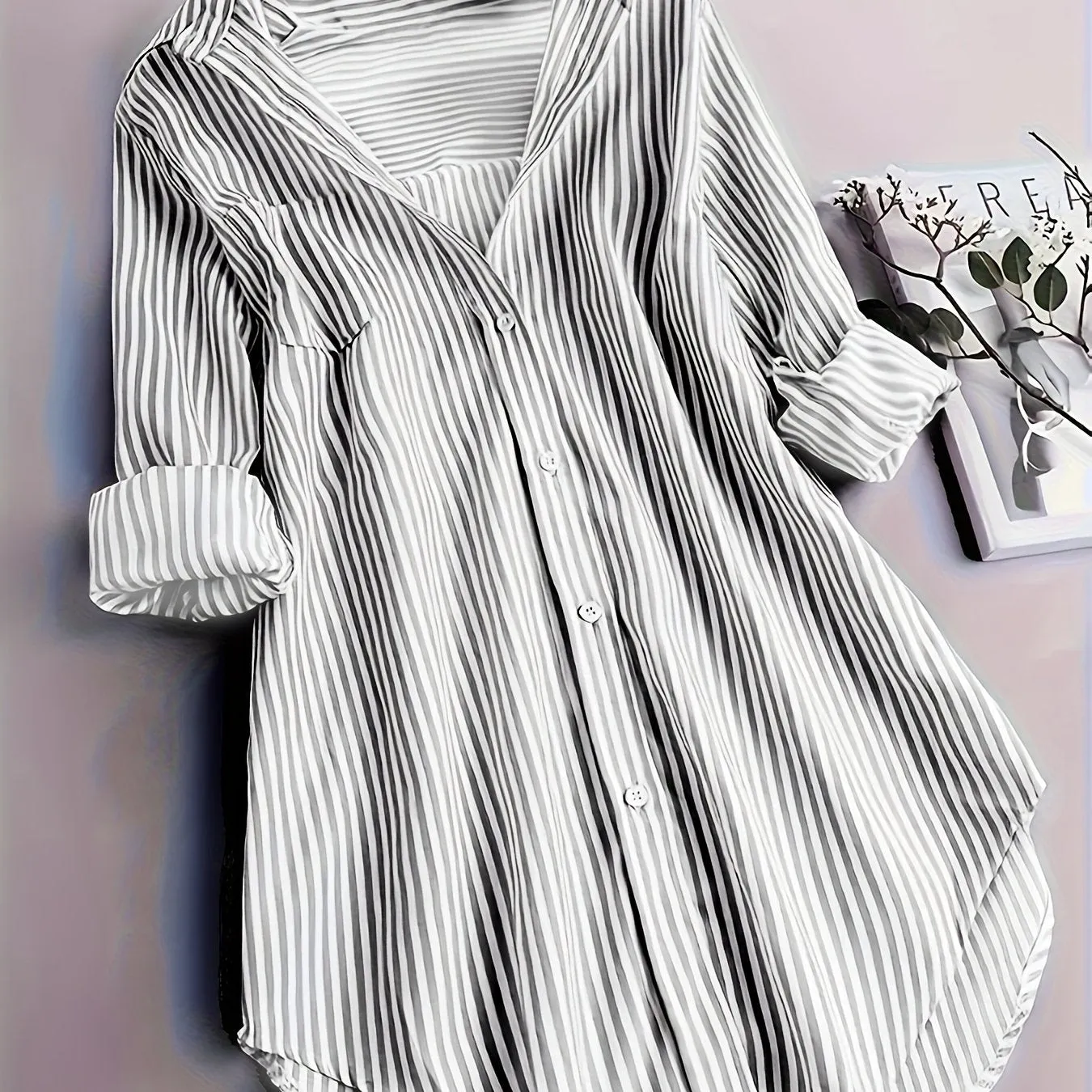 🌸Women's Striped Pattern Blouse🧥👦👧